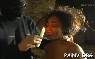 Girl eats vagina and gets abused and spanked by a domina