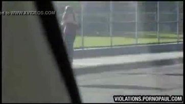Girls violated in public